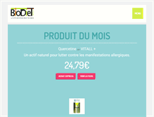 Tablet Screenshot of biodiet.eu